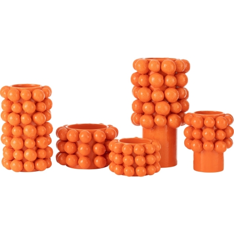 J-Line Vaas Sinaasappels Keramiek Oranje Large