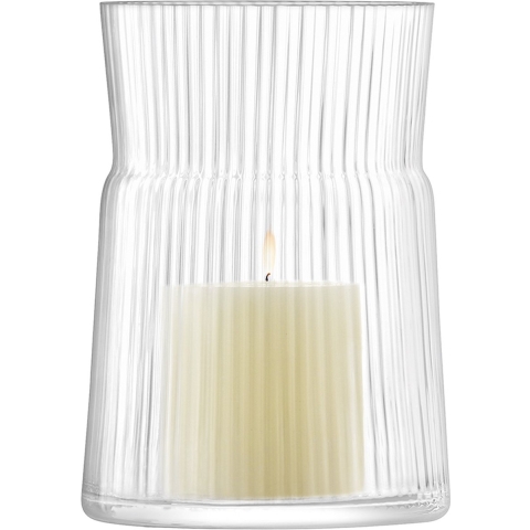 L.S.A. Gio Line Kandelaar 18,5 cm met Kaars