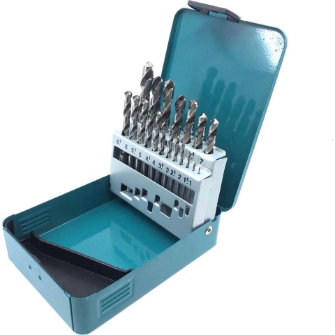 Makita Accessoires Metaalborenset | 19-delig | HSS-G - D-54025 - D-54025