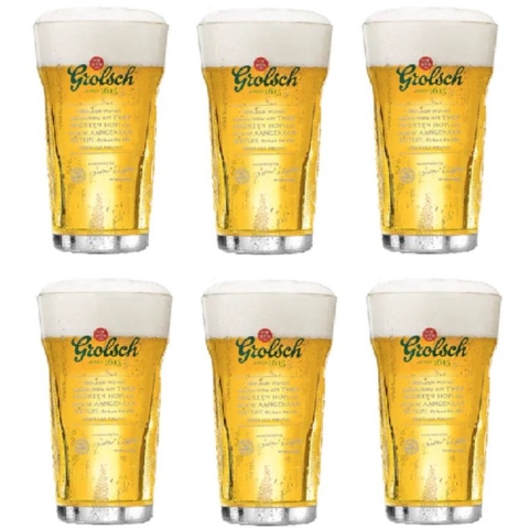 Grolsch Bierglazen Master 250 ml - 6 stuks