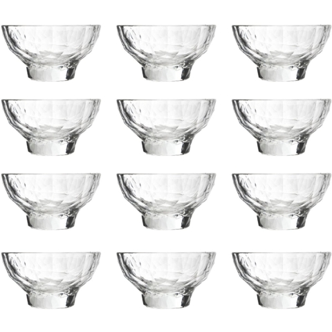 Bormioli Rocco IJscoupes - Sorbetglazen - Diamond - 225 ml - 12 stuks