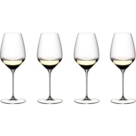 Riedel Wijnglazenset - Witte Wijnglazen - Veloce - Riesling - 570 ml - 4 Stuks