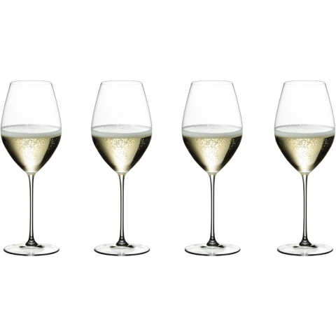 Riedel Wijnglazenset - Champagneglazen - Veritas - 450 ml - 4 Stuks