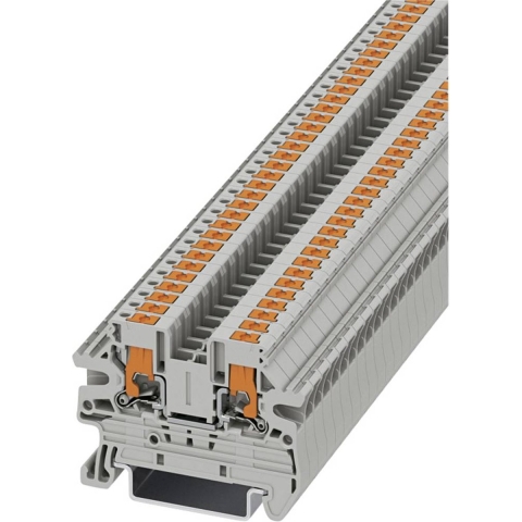 Phoenix Contact 1078960 Doorgangsklem 5.2 mm Push-In-klem Grijs 50 stuk(s)