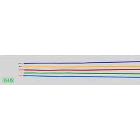 Helukabel 29372 Enkele ader H05V-K 1 x 1 mm² Rood, Wit 100 m