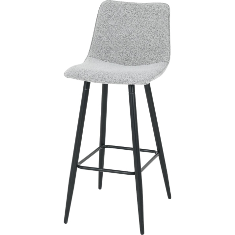 DS4U - Gaby barkruk 65 cm boucle grijs