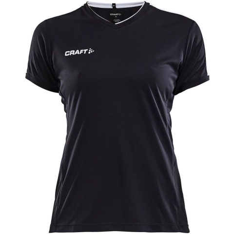 Craft 1905622 Progress Practise Tee W - Black/White - XXL