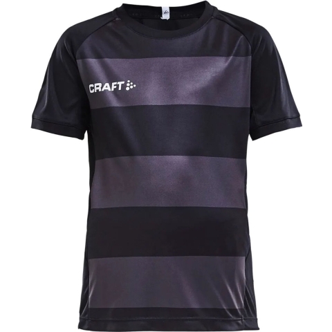 Craft 1905585 Progress Graphic Jersey JR - Black (ton in ton) - 122/128