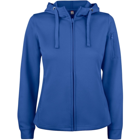 Clique 021015 Basic Active Hoody FZ Ladies - Kobalt - XXL