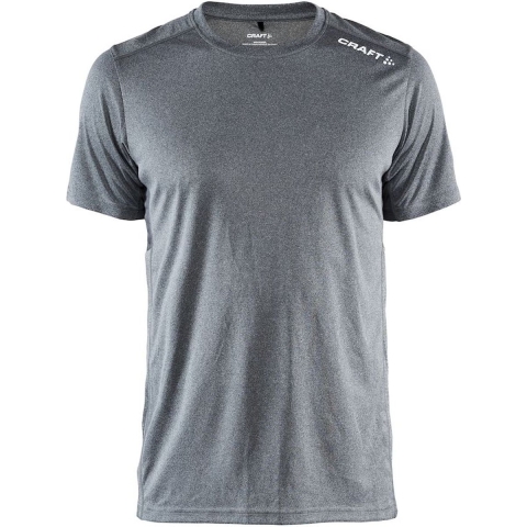Craft 1907361 Rush Ss Tee M - Dark Grey Melange - XS