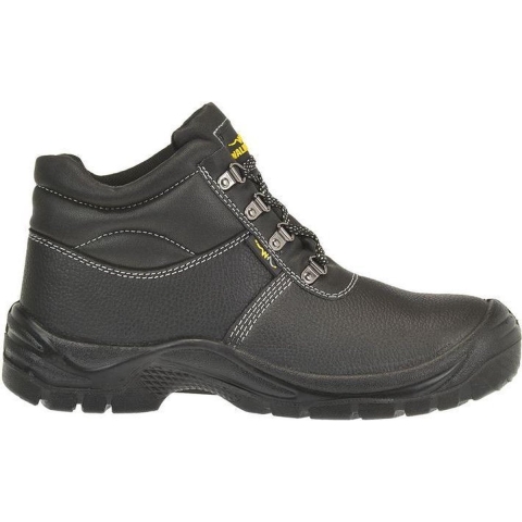 Walkmate Oslo | Zwart | halfhoog veter | S3 | Maat 36 - 63670.36 - 63670.36