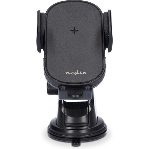 Nedis Draadloze Autolader | Qi gecertificeerd | 7.5 / 10 / 15 W | 1.5 / 1.67 / 2 A | 1.00 m | FOD / Overstroom / Oververhittingsbescherming /