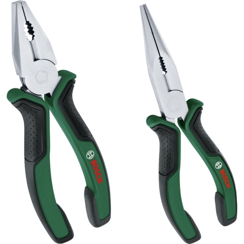 Bosch Groen Tangenset 2-stuks | Combinatietang en punttang - 1600A0275H