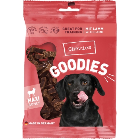 10x Chewies Goodies Hondensnacks Maxi Lam 200 gr