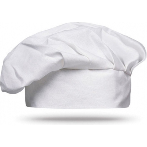 Luxe witte koksmuts - 5x - BBQ master - Hobby kok - carnaval verkleed artikel -