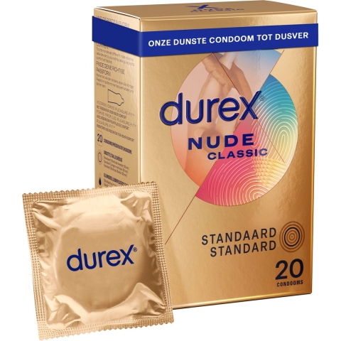 Durex Condooms Nude 20 stuks
