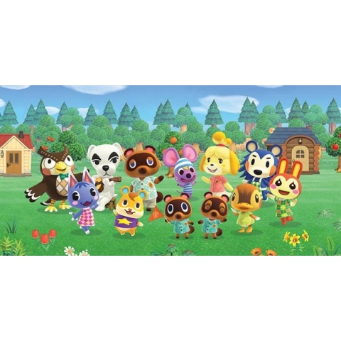 Animal Crossing New Horizons Canvas - Villagers (100cm x 50cm)