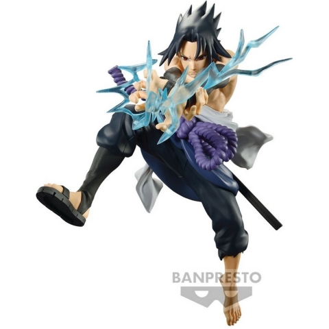 Naruto Shippuden Vibration Stars Figure - Uchiha Sasuke in Combat