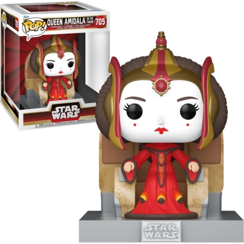 Star Wars The Phantom Menace 25th Anniversary Funko Pop Vinyl: Amidala on Throne