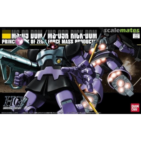 Gundam High Grade 1:144 Model Kit - MS-09 Rick-Dom
