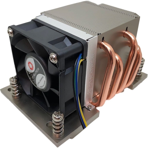 Inter-Tech A-38 CPU-koellichaam met ventilator
