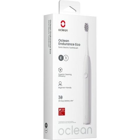 Oclean Endurance ECO 6970810553338 Elektrische tandenborstel Sonisch Wit
