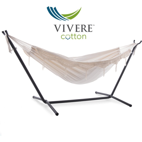 Vivere Combo Tweepersoons Hangmat met Standaard
