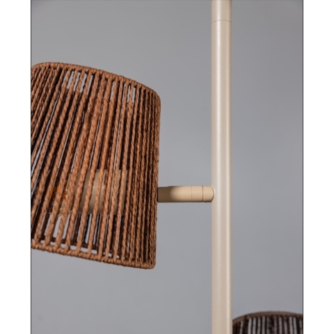 ETH Daan Vloerlamp 2xE27 zand