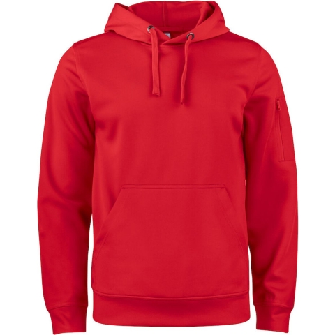 Clique 021011 Basic Active Hoody - Rood - M