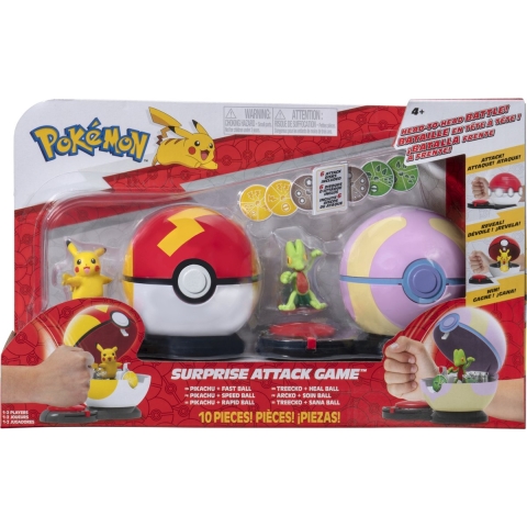 Pokemon Surprise Attack Game - Pikachu & Treecko