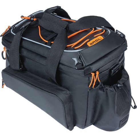 Miles Tarpaulin Trunkbag XL Pro MIK 2.0 9-36L Bagagedragertas Black Orange