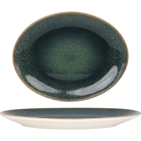 Bonna Serveerschaal - Ore Mar - Porselein - 25x19 cm - set van 2