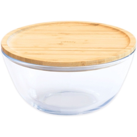 Schaal met Deksel, Rond, 1.6 L - Pebbly