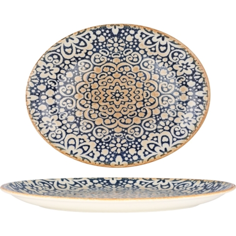Bonna Serveerschaal - Alhambra - Porselein - 25 cm - set van 2