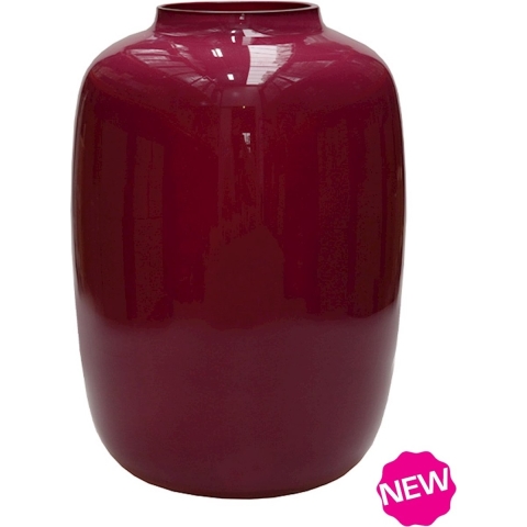 Vase The World Artic M mauve Ø25 x H35 cm