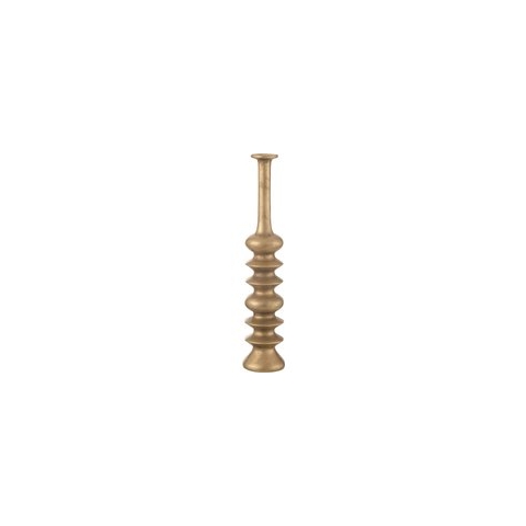 J-Line Vaas Nebu Keramiek Goud Large