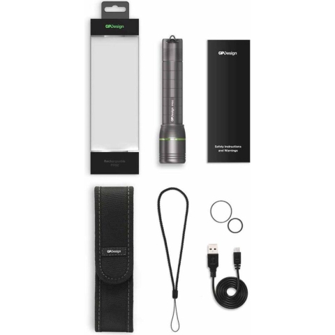 GP Design Rechargeable Torch PR52 - Vega 5747070