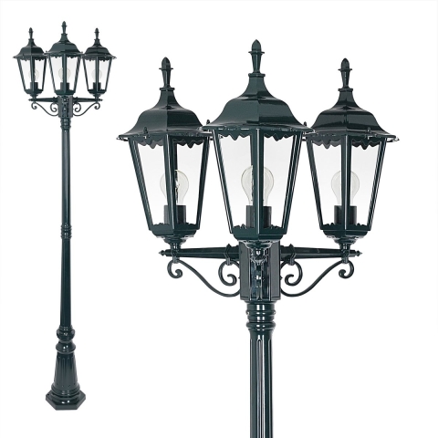240v lantaarn ancona 3l groen - Ks verlichting