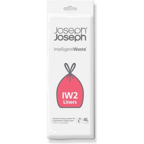 Joseph Joseph Intelligent Waste Compost Afvalzak IW2 4 Liter - 50 zakken