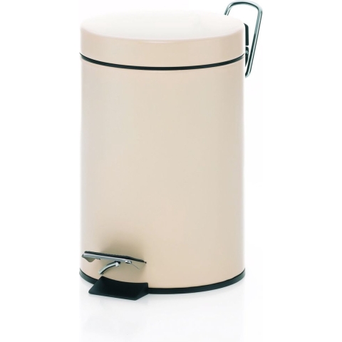 Kela - Monaco Pedaal Afvalemmer - 3 liter - Créme - Kela