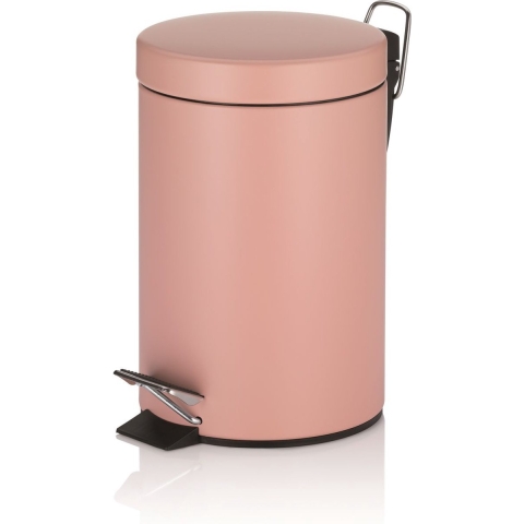 Kela - Monaco Pedaal Afvalemmer - 3 liter - Roze - Kela