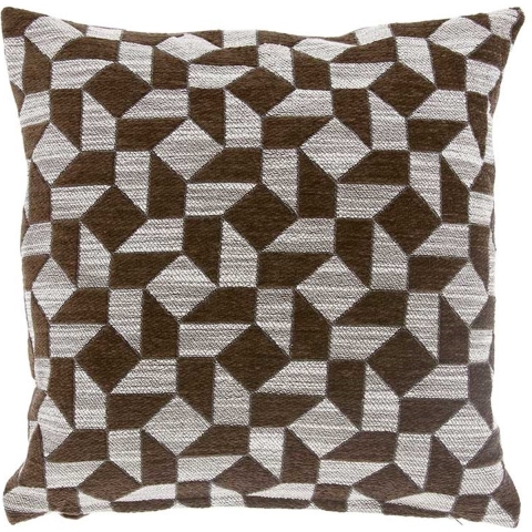 Unique Living - Laslo kussen - 45x45cm - bruin