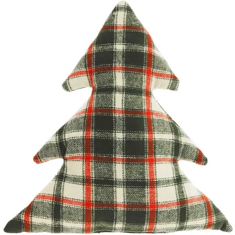 Unique Living - Sierkussen Check Tree Dessin 1 - 50x50cm