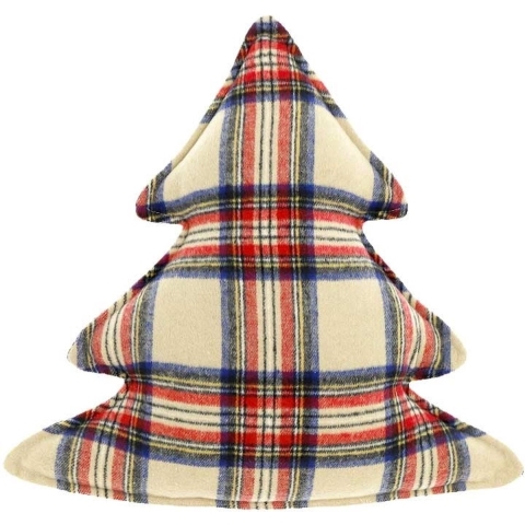 Unique Living - Sierkussen Check Tree Dessin 5 - 50x50cm