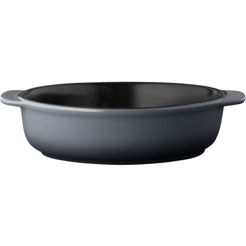 BergHOFF - Ovenschaal Rond 24 cm - Zwart -BergHOFF | Gem