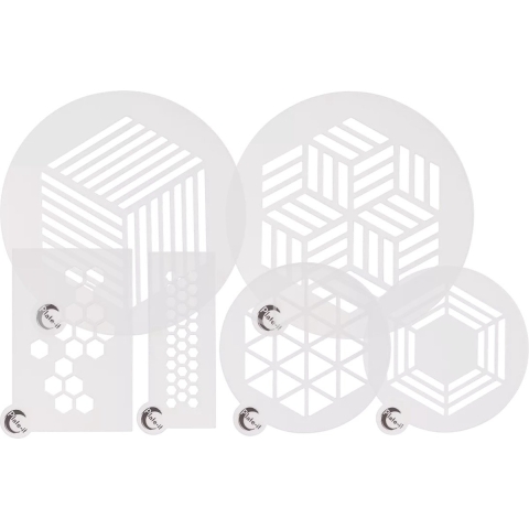 Plate-it PP Stencils Hexagon