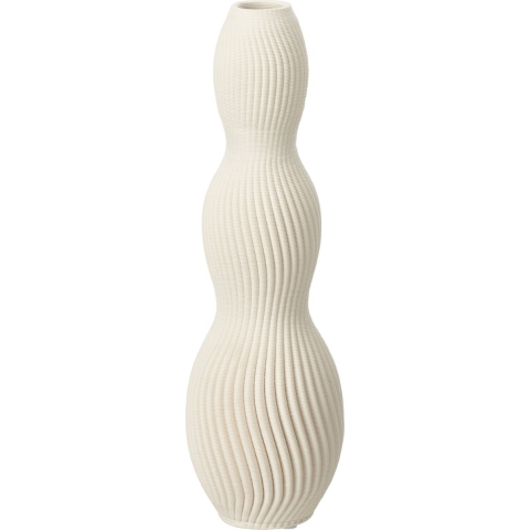 J-Line Vaas Kudos Keraiek Beige Small