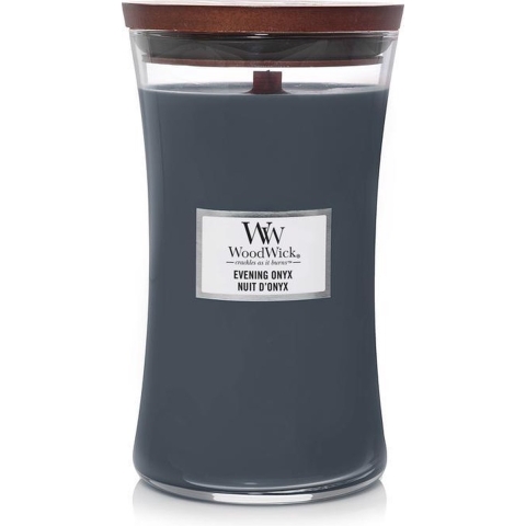 Woodwick Large Candle Evening Onyx