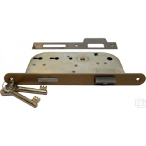 Hutra Deurslot DH29 | 50mm | 2sl. | RVS | VPL | 22x215mm | Afgerond | Limba - 9750290000