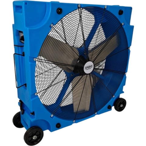 Spero Turbo Kunststof Vloerventilator | 75 cm | max 19.800 m3/h | Koppelbaar - SPK750